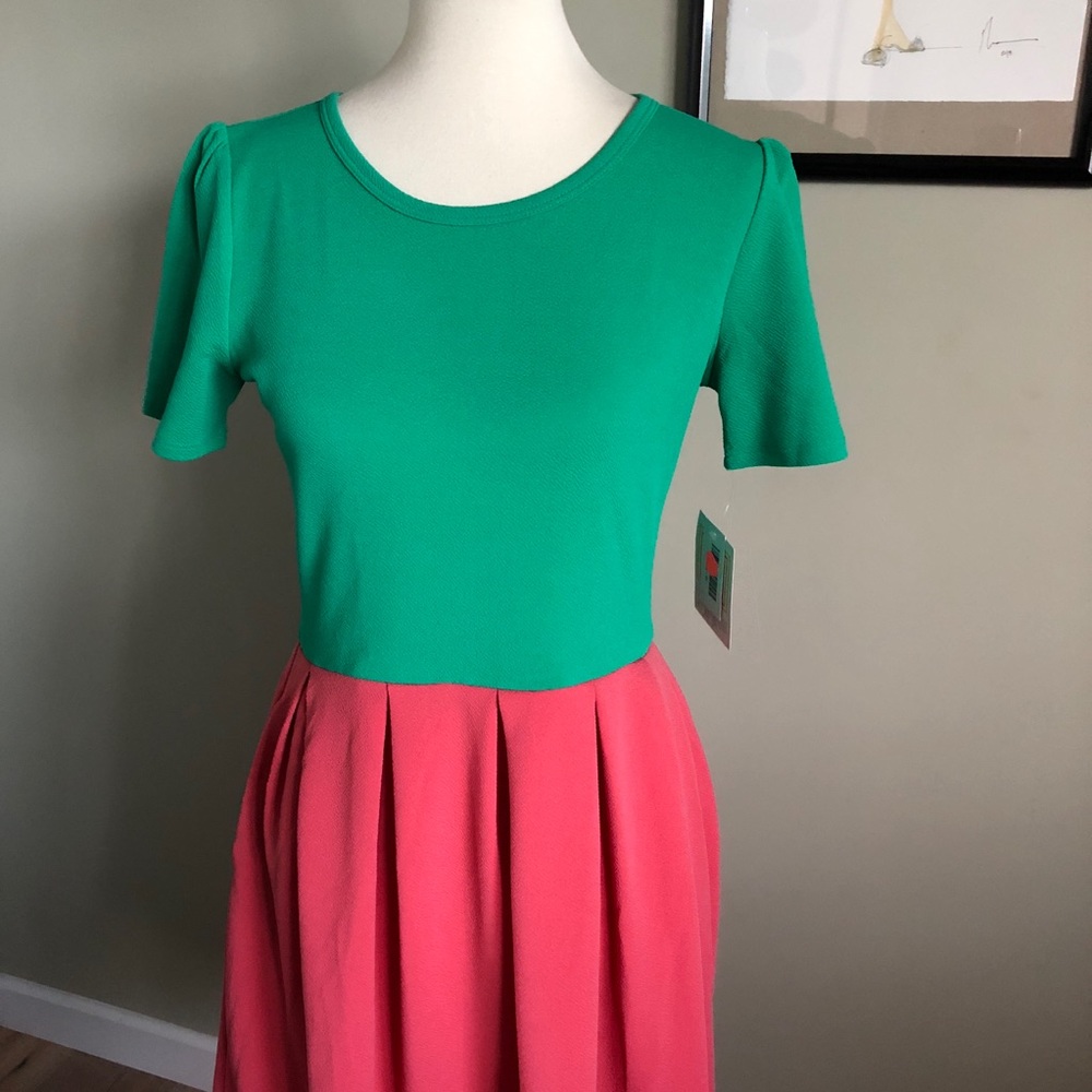 LuLaRoe color block Amelia size M